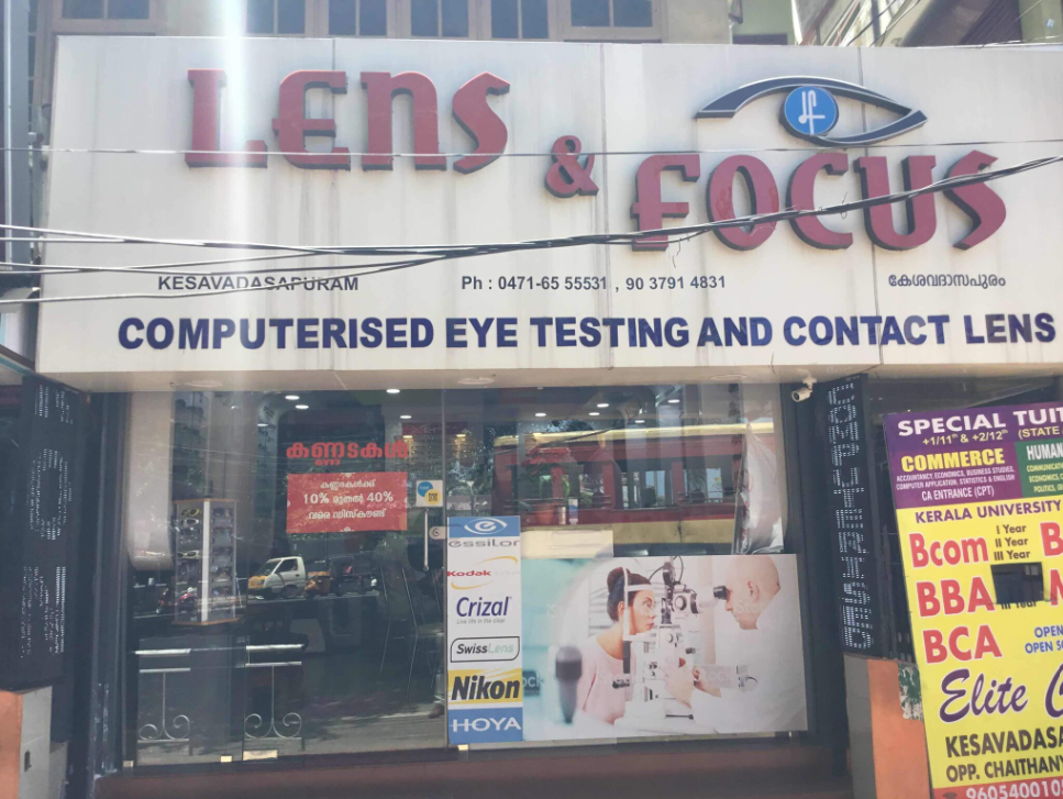 LENS AND FOCUS OPTICALS